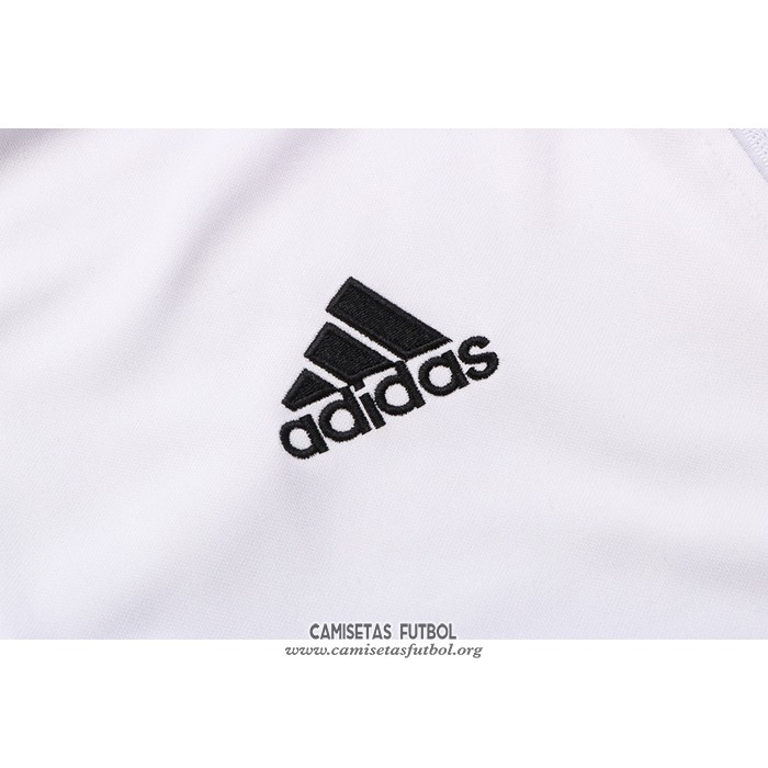 Chandal de Chaqueta del Real Madrid Nino 2022/2023 Blanco y Purpura